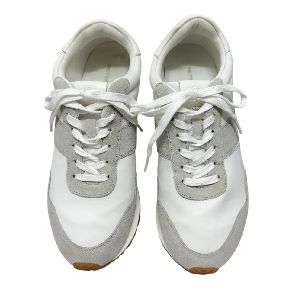 Peter Millar Flora Day Runner Women's Suede/fabric Golf shoes lace up sneakers 9